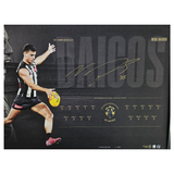 Nick Daicos 2026 Brownlow Medal Collingwood Official AFL Signed Lithograph Framed - 7619