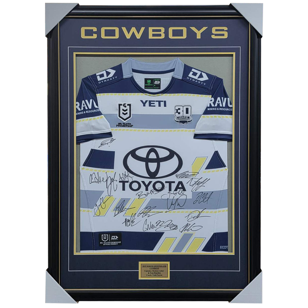 North Queensland Cowboys Football Club 2025 NRL Team Signed Guernsey - 7105
