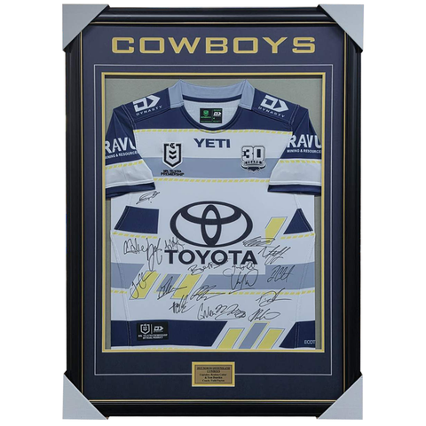 North Queensland Cowboys Football Club 2025 NRL Team Signed Guernsey - 7105