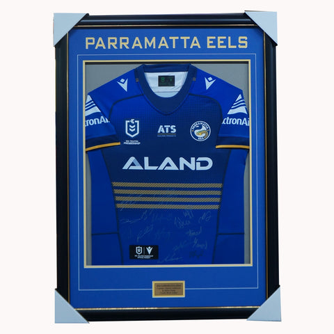 Parramatta Eels Football Club 2024 NRL Official Team Signed Guernsey - 5813