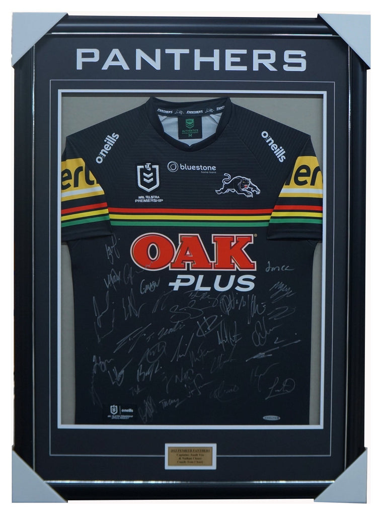 Penrith Panthers  Football Club 2024 NRL Official Team Signed Guernsey - 5814