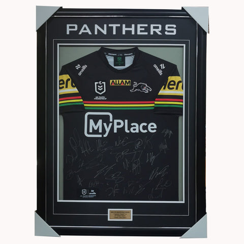 Penrith Panthers Football Club 2025 NRL Official Team Signed Guernsey - 7102