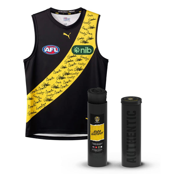 Richmond Football Club 2024 AFL Official Team Signed Guernsey - 5831 ...
