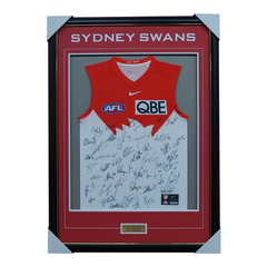 2024 AFL Official Team Signed Guernsey