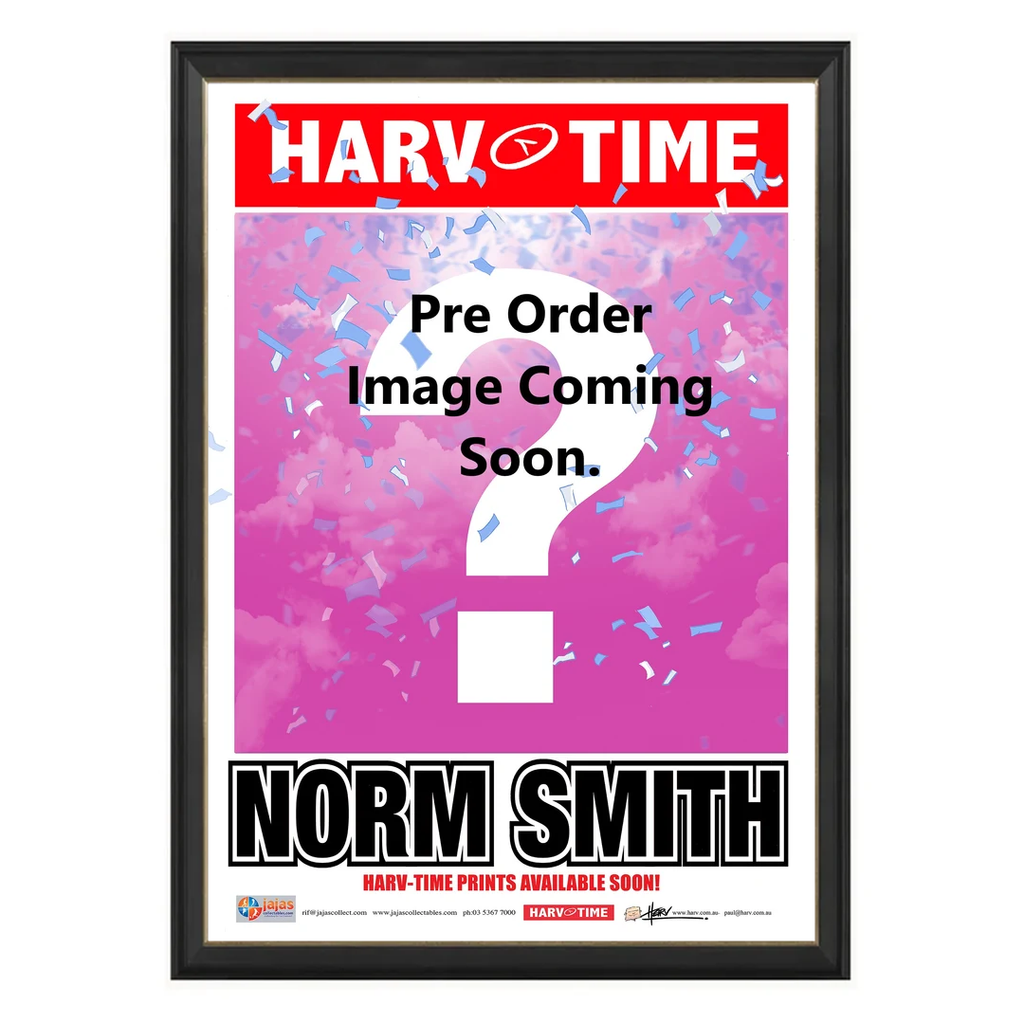 Shai Bolton, 2026 Norm Smith Medal Poster, Harv Time Framed - 7646