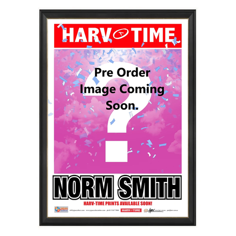 Shai Bolton, 2026 Norm Smith Medal Poster, Harv Time Framed - 7646
