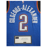 Shai Gilgeous-Alexander Signed Oklahoma City Thunder Jersey Panini Authenticated - 7436