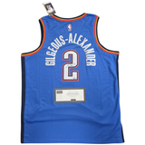 Shai Gilgeous-Alexander Signed Oklahoma City Thunder Jersey Panini Authenticated - 7436