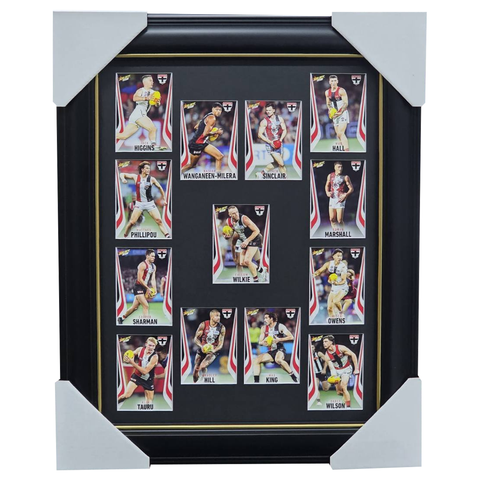 St Kilda 2026 Select Card Team Set Framed - 7479