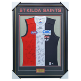 St Kilda Football Club 2026 Squad Signed Official AFL Guernsey - 7412