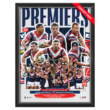 Sydney Roosters 2026 NRL Premiers Official Sportsprint Framed - 7666