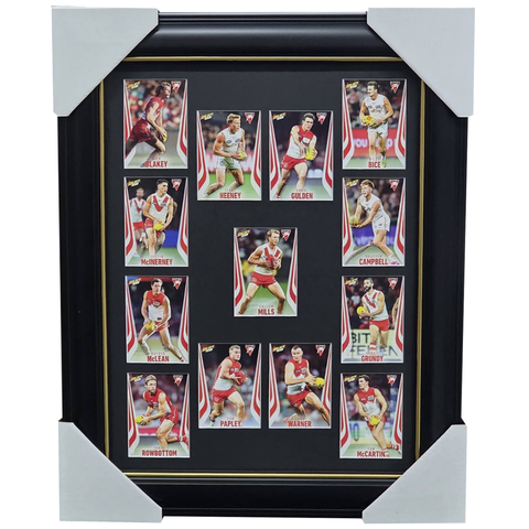 Sydney Swans 2026 Select Card Team Set Framed - 7481