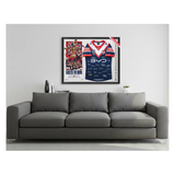Sydney Roosters 2026 NRL Premiers Official Team Signed Jersey Framed - 7667