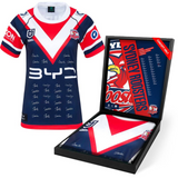 Sydney Roosters Football Club 2025 NRL Official Team Signed Guernsey - 7096