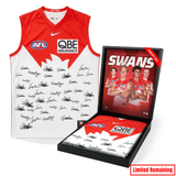 Sydney Swans 2026 Squad Official AFL Signed Guernsey - 7411