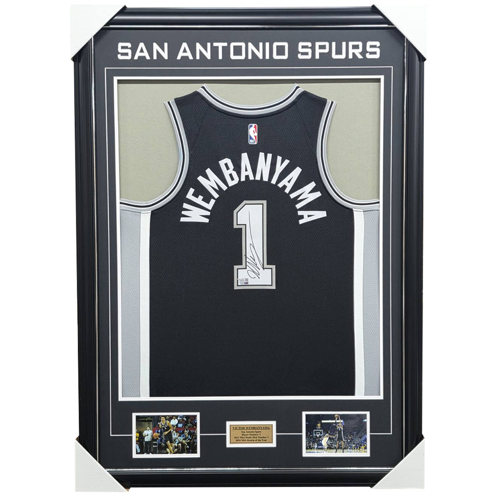 Victor Wembanyama Signed San Antonio Spurs Official Fanatics Signed NBA Jersey - 5855