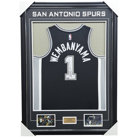 Victor Wembanyama Signed San Antonio Spurs Official Fanatics Signed NBA Jersey - 5855