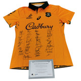 Wallabies 2025 Official Rugby Union Team Signed Jersey - 7225