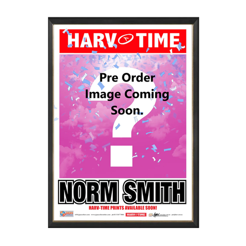 Will Ashcroft, 2025 Norm Smith Medal Poster, Harv Time Print Framed - 7277