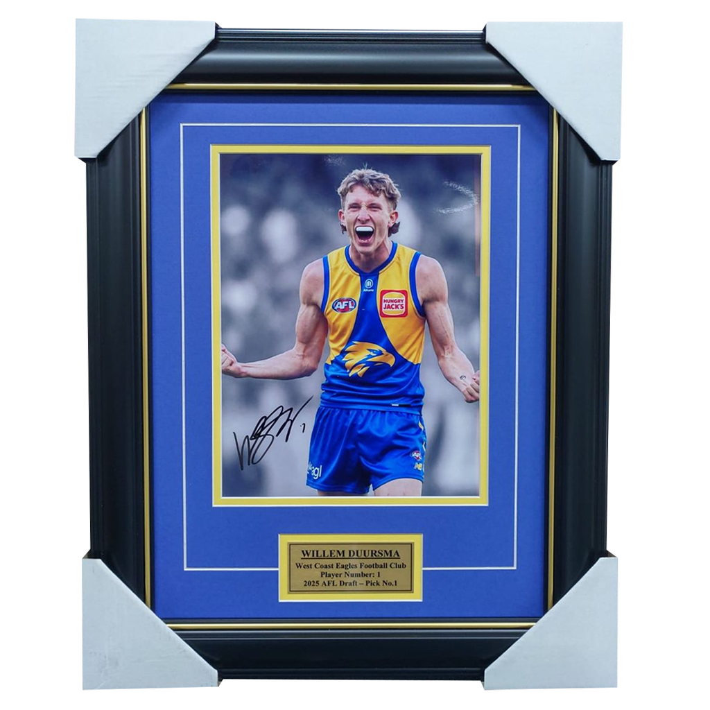 Willem Duursma Signed West Coast Photo Framed - 7545