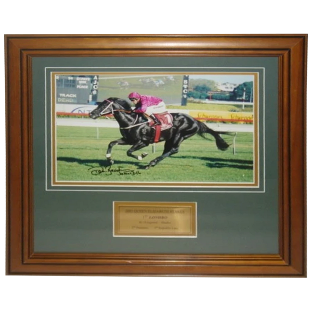 2003 Queen Elizabeth Stakes Winner Lonhro Signed Darren Beadman - 2808