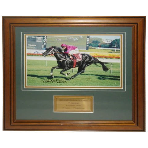 2003 Queen Elizabeth Stakes Winner Lonhro Signed Darren Beadman - 2808