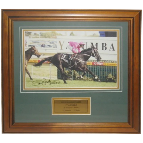 2003 Yalumba Stakes Winner Lonhro Signed Darren Beadman Frame - 2809