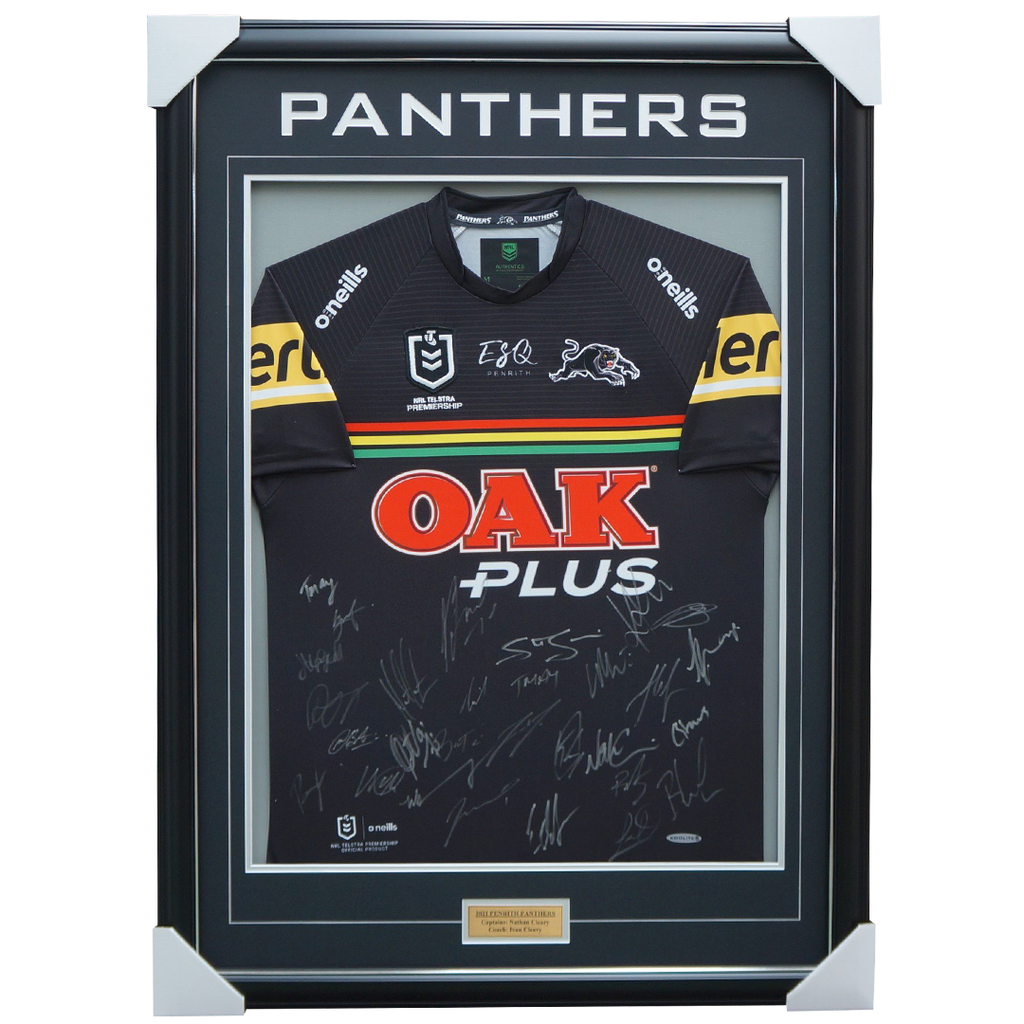 Penrith Panthers Football Club 2021 NRL Team Signed Guernsey - 4726 Last One