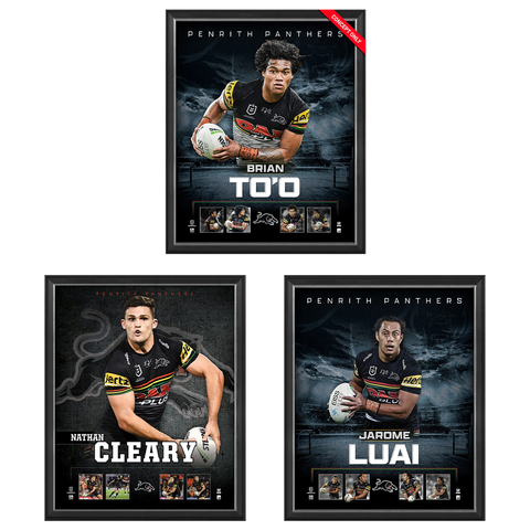 Penrith Panthers Official Licensed Nrl Prints Framed To'o Luai Cleary - 4912