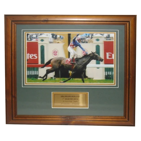 2004 Melbourne Cup Winner Makybe Diva Photo Framed - 2810
