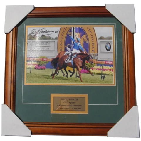 2006 Caulfield Cup Winner Tawqeet Signed Photo Framed - 2818