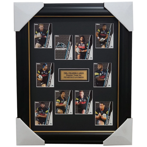 2015 Nrl Card Team Set Penrith Panthers Framed Jamal Idris Sika Manu Taylor - 1033