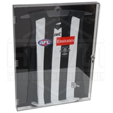 Football Jumper/jersey Acrylic Display Case With Black Back Finish Brand New - 3491