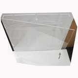 Deluxe Acrylic Football Jersey Jumper Display Case Clear Back Finish - Quality - 3893