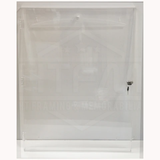 Deluxe Acrylic Football Jersey Jumper Display Case Clear Back Finish - Quality - 3893