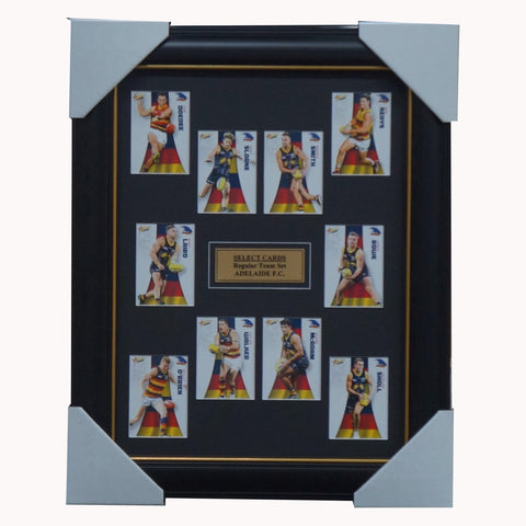 Adelaide Crows 2022 Select Card Team Set Framed Taylor Walker Rory Sloane - 5030