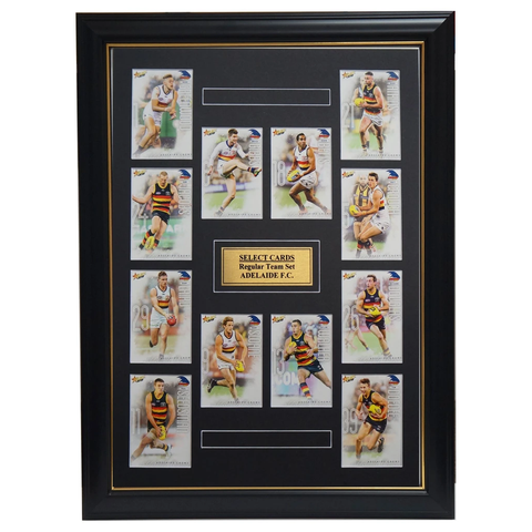 Adelaide Crows 2019 Select Card Team Set Framed Taylor Walker Rory Sloane Betts - 3517