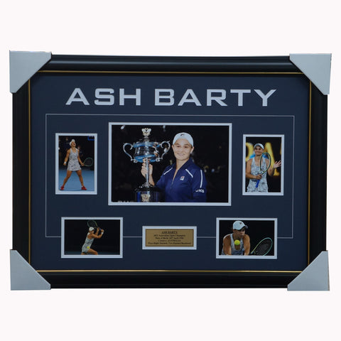 Ash Barty 2022 Australian Open Grand Slam Champion Collage Framed - 4999