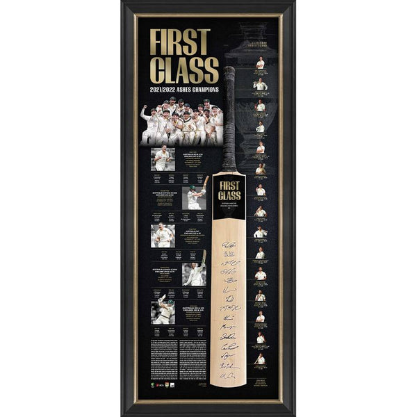 Australia Ashes Champion Team signed Official ACB Bat Framed - 4986 ...