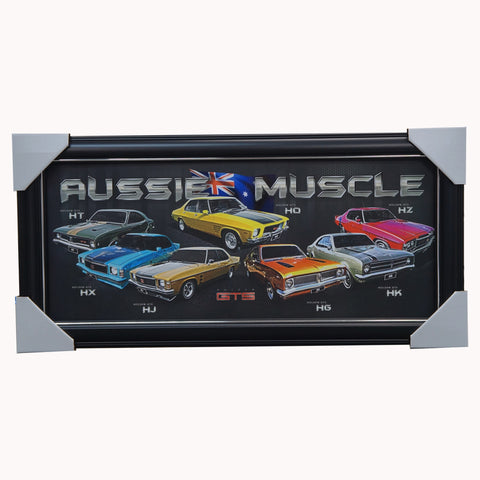 Holden Gts Aussie Muscle Car Print Framed - 4501