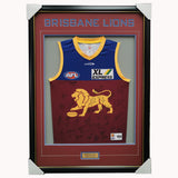 Brisbane Lions 2021 AFL Official Team Signed Guernsey - 4695