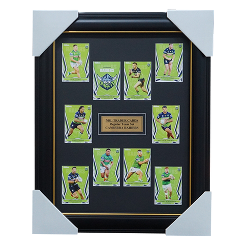 2023 NRL Traders Cards Canberra Raiders Team Set Framed Wighton - 5422