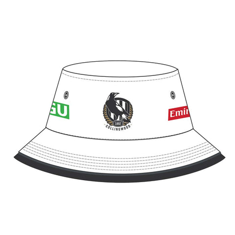 Collingwood 2020 Afl Official Isc Bucket Hat Brand New - 4519