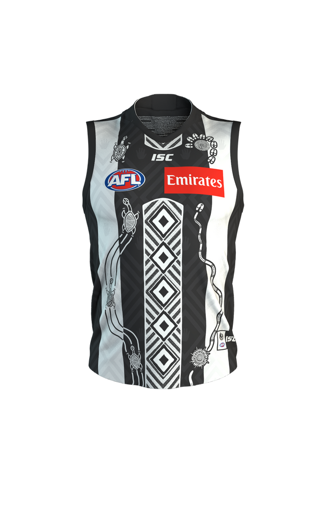 Collingwood 2020 Home Indigenous Guernsey Mens Official Afl Isc Medium - 2xl Brand New - 4516