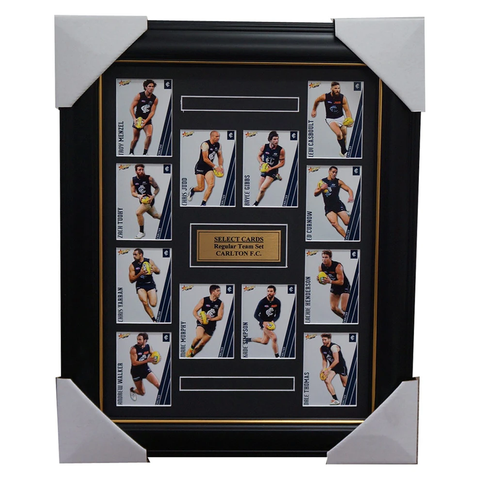 Carlton 2015 Select Card Team Set Framed Marc Murphy Chris Judd Gibbs Thomas - 1018