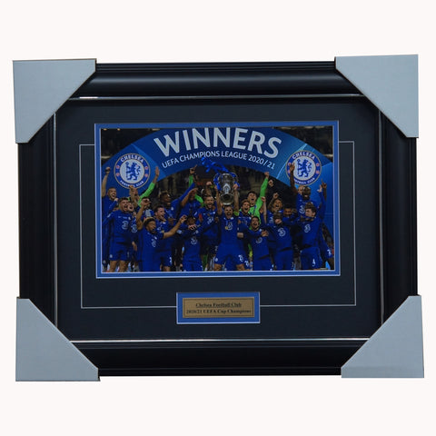 Chelsea 2021 UEFA Champions League Winners Photo Framed - 4808