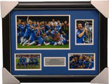 Chelsea 2012 Champions League Winners Collage Framed - 1435