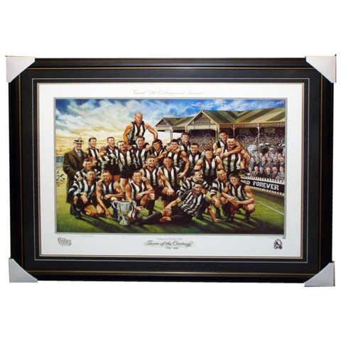 Collingwood Team of the Century Jamie Cooper L/e Print Framed - 3847