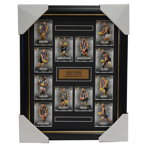 Collingwood Magpies 2016 Select Card Team Set Framed Scott Pendlebury Dane Swan - 2638