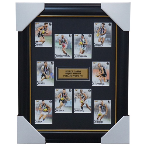 Collingwood 2020 Select Team Card Set Framed De Goey Pendlebury Grundy - 3998